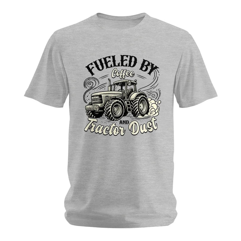 Image of Fueled By Coffee And Tractor Dust 2 - Unisex Softstyle T-Shirt