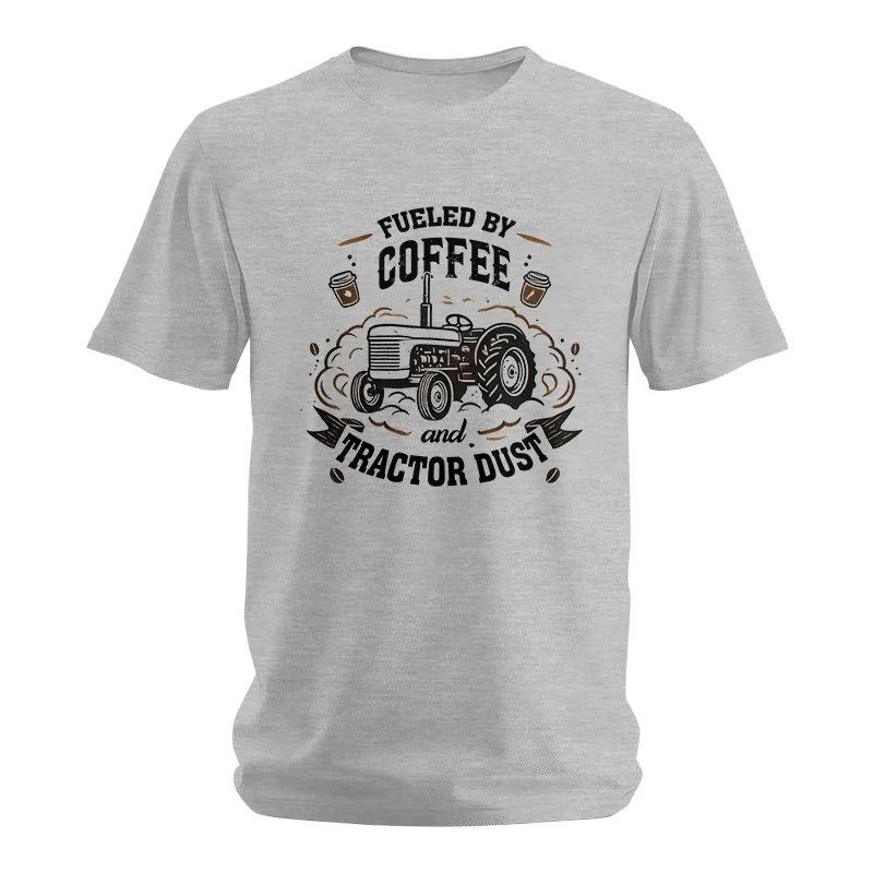 Fueled By Coffee And Tractor Dust - Unisex Softstyle T-Shirt