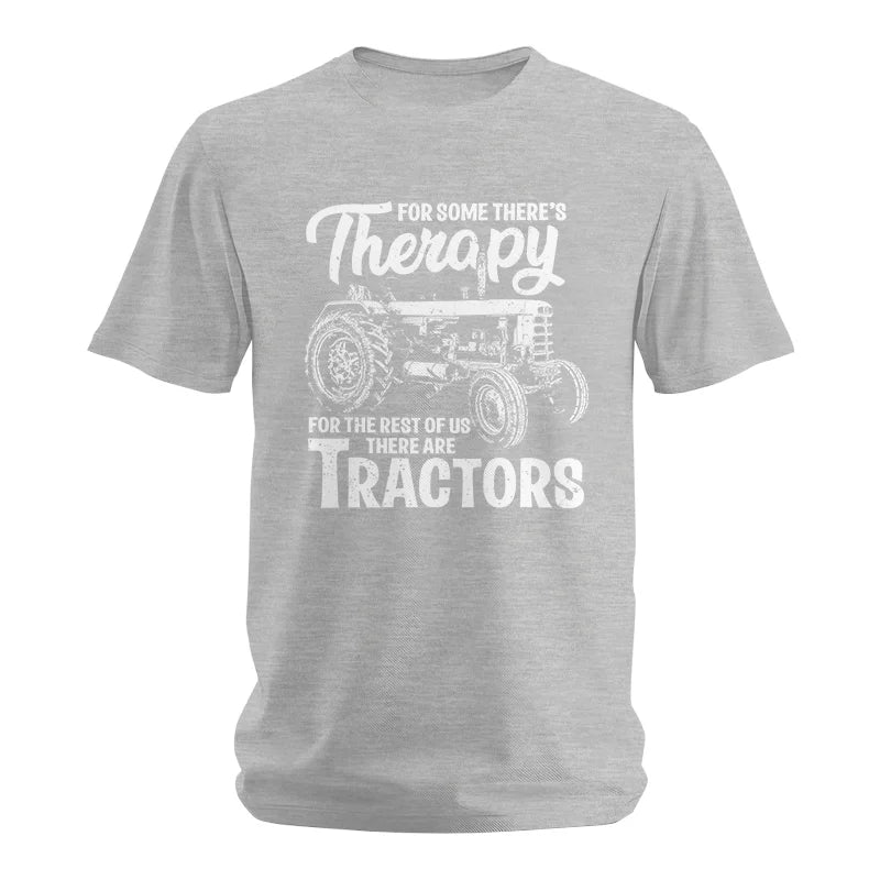 Funny Farmer Therapy Vintage Tractor Lover - Unisex Softstyle T-Shirt