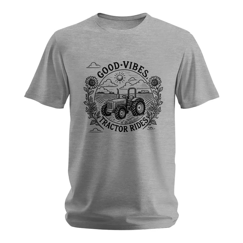 Image of Good Vibes Tractor Rides - Unisex Softstyle T-Shirt