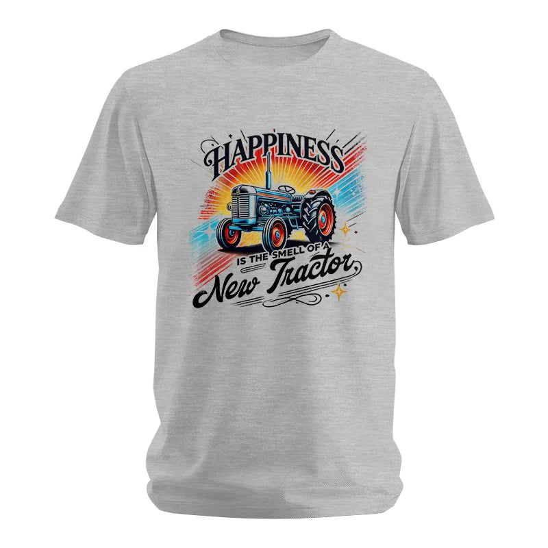 Happiness Is The Smell Of A New Tractor - Unisex Softstyle T-Shirt