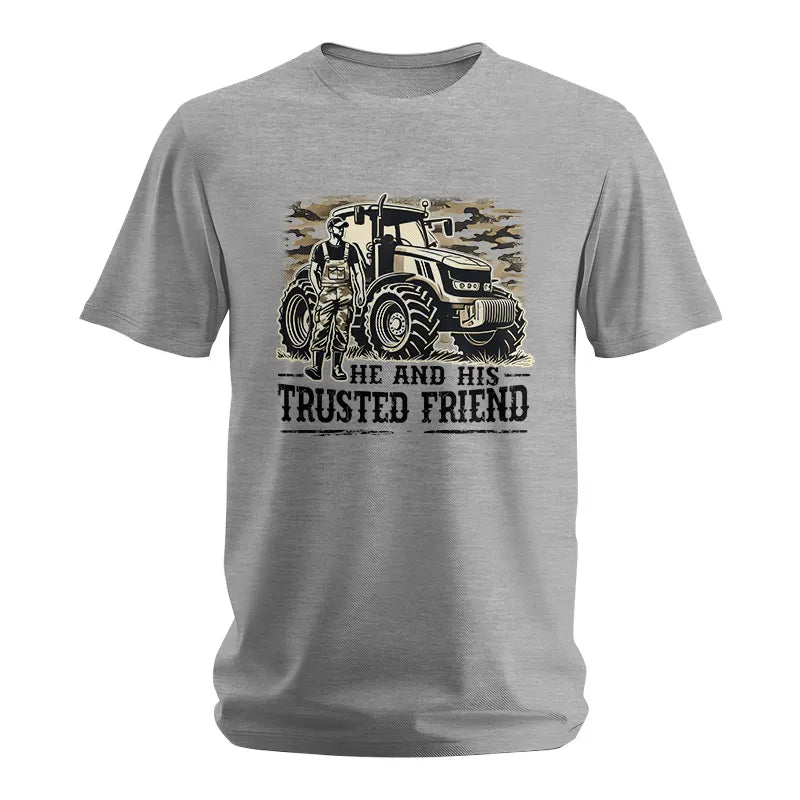 He and His Trusted Friend - Unisex Softstyle T-Shirt