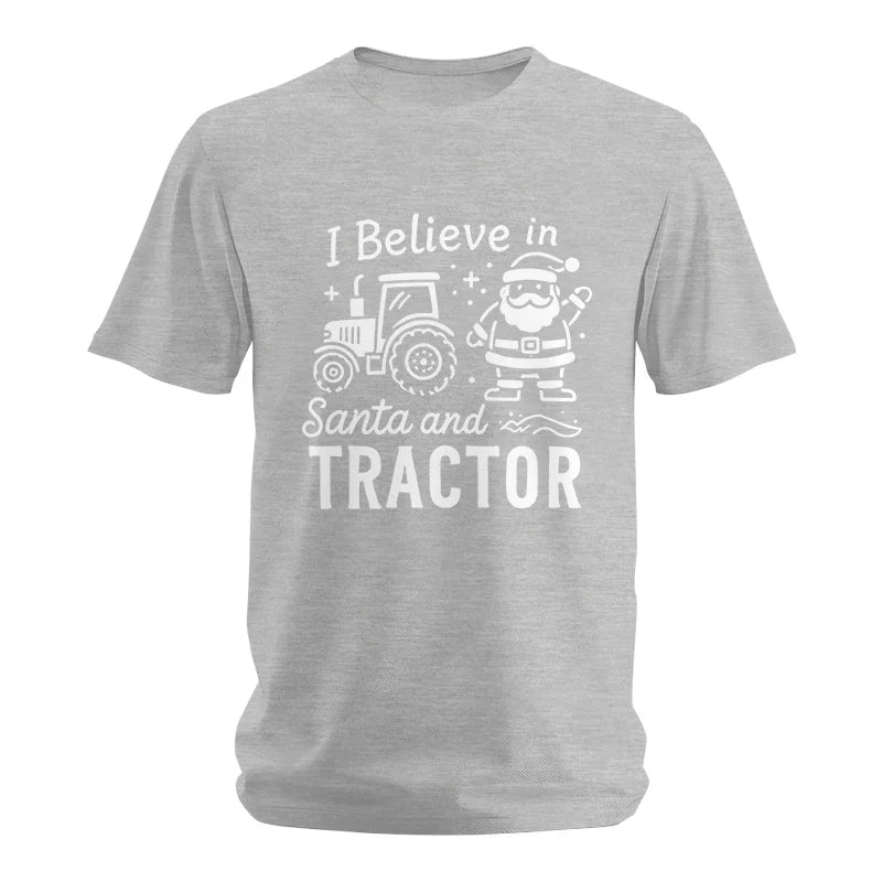 Image of I Believe In Santa And Tractor - Unisex Softstyle T-Shirt