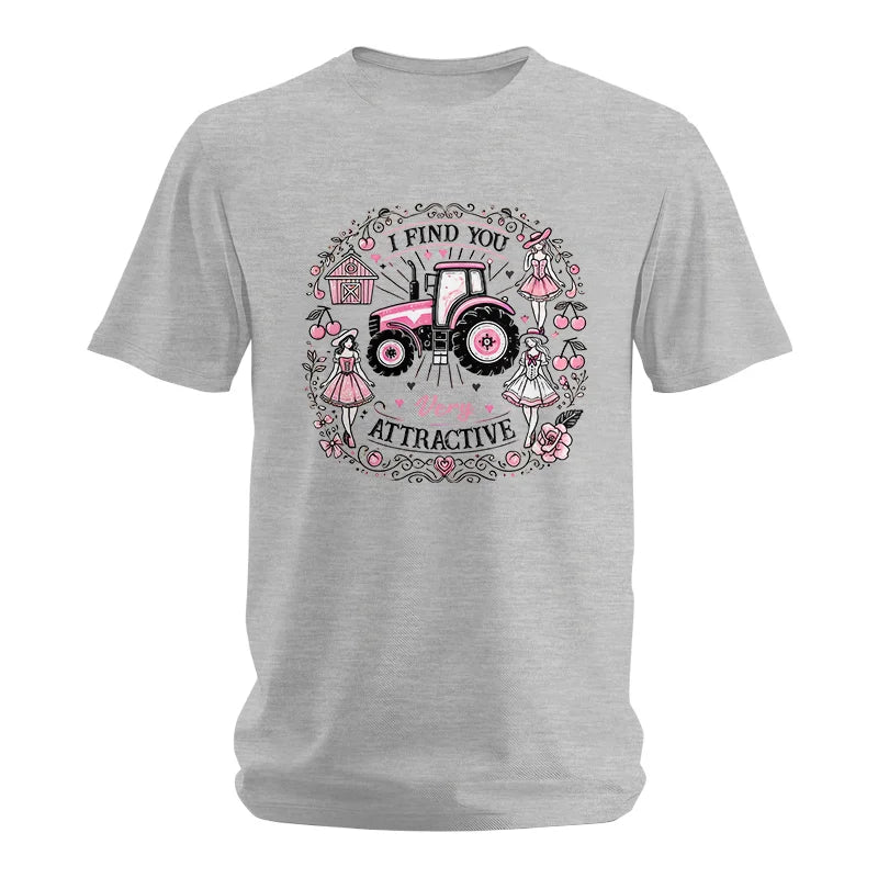 Image of I Find You Very Attractive Pink Cherry - Unisex Softstyle T-Shirt