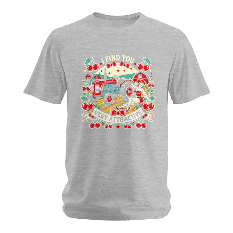 Image of I Find You Very Attractive Red Cherry - Unisex Softstyle T-Shirt