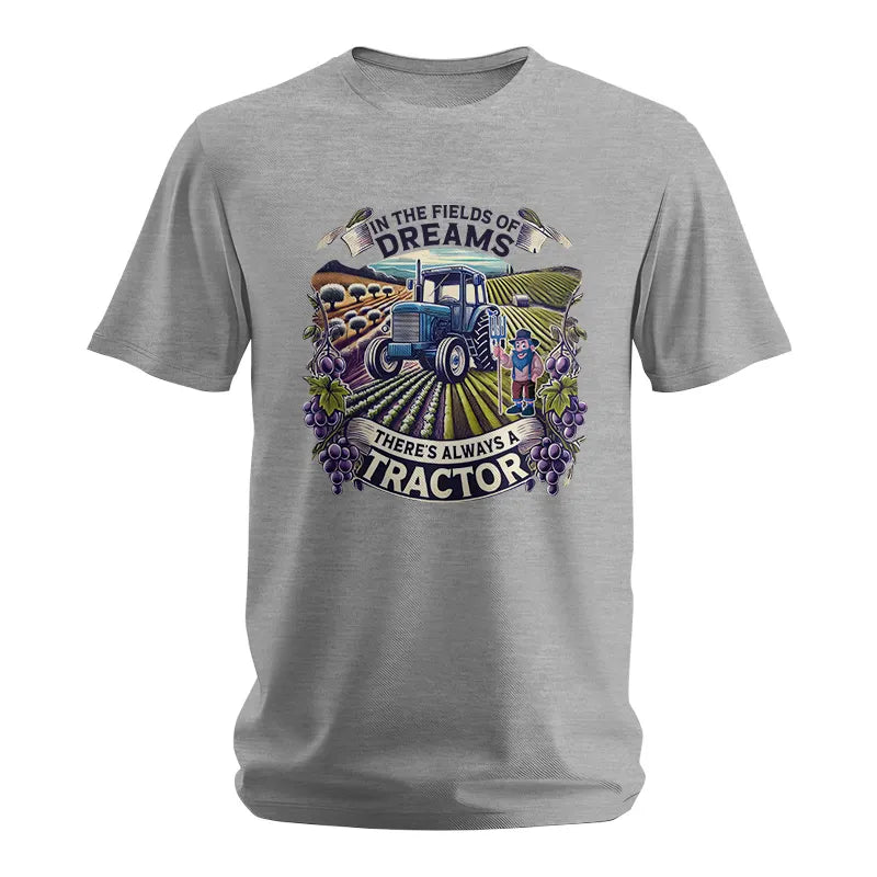 In The Fields Of Dreams There's Always A Tractor 1 - Unisex Softstyle T-Shirt