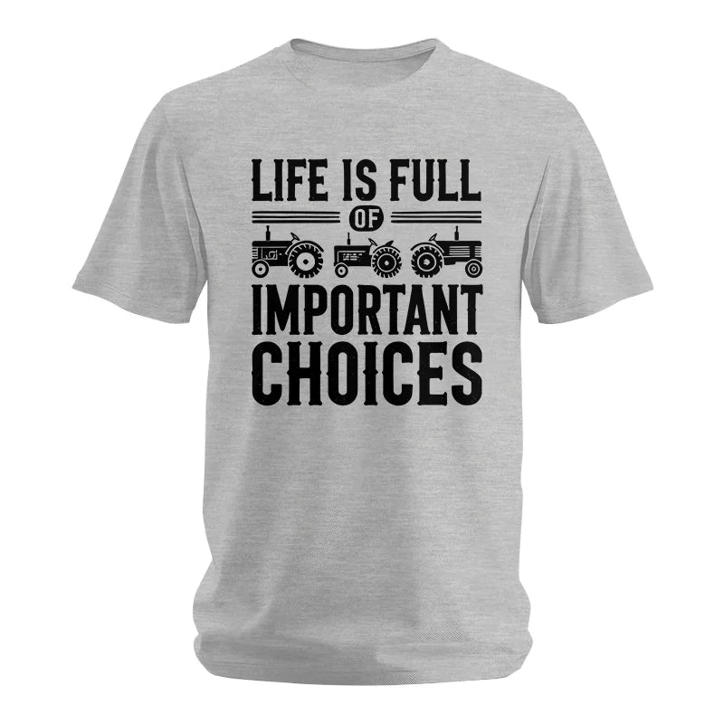 Image of Life Is Full Of Important Choices 26 - Unisex Softstyle T-Shirt