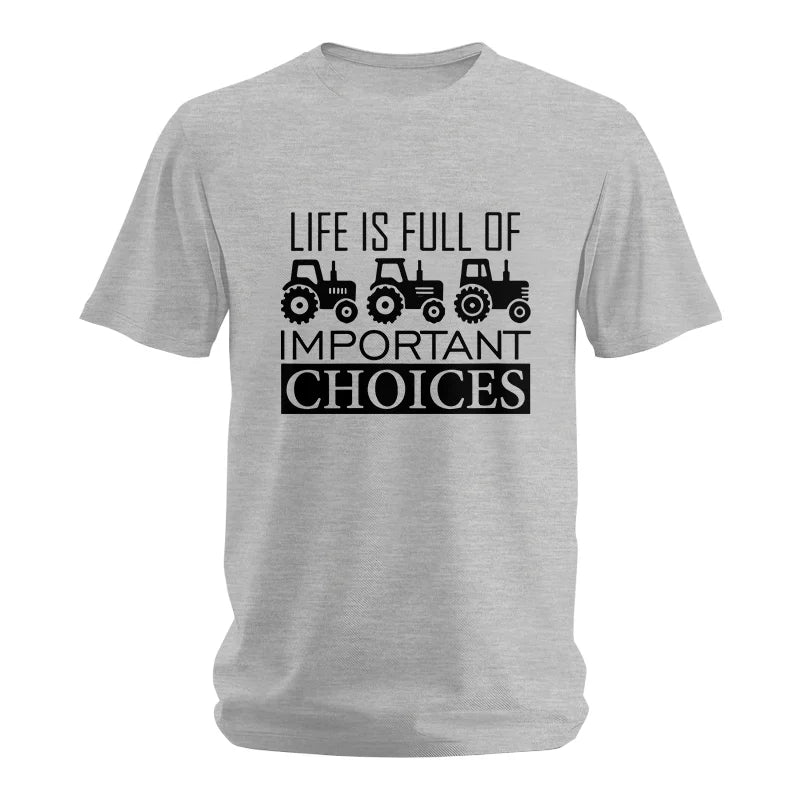 Image of Life Is Full Of Important Choices 35 - Unisex Softstyle T-Shirt