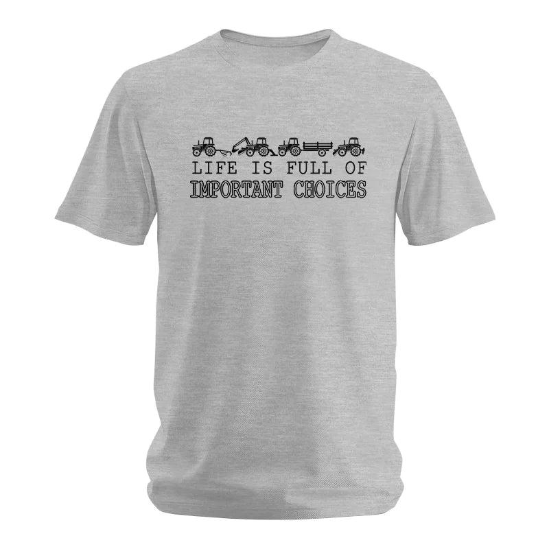 Image of Life Is Full Of Important Choices 8 - Unisex Softstyle T-Shirt