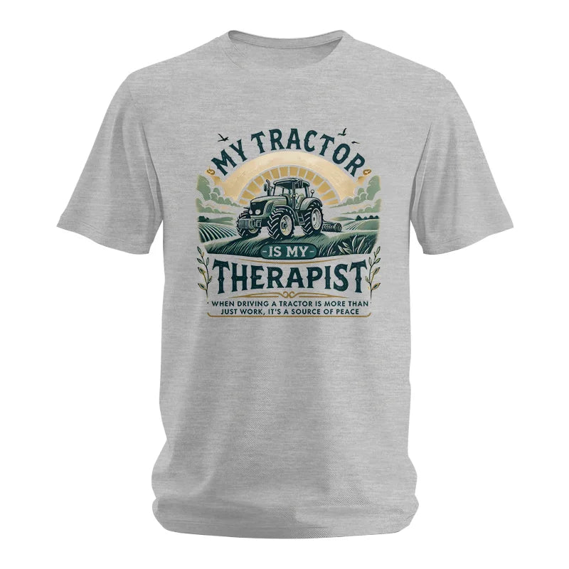 My Tractor Is My Therapist - Unisex Softstyle T-Shirt