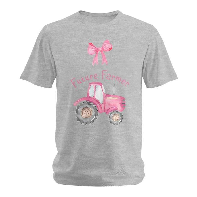 Pink Tractor For Future Farmer - Unisex Softstyle T-Shirt