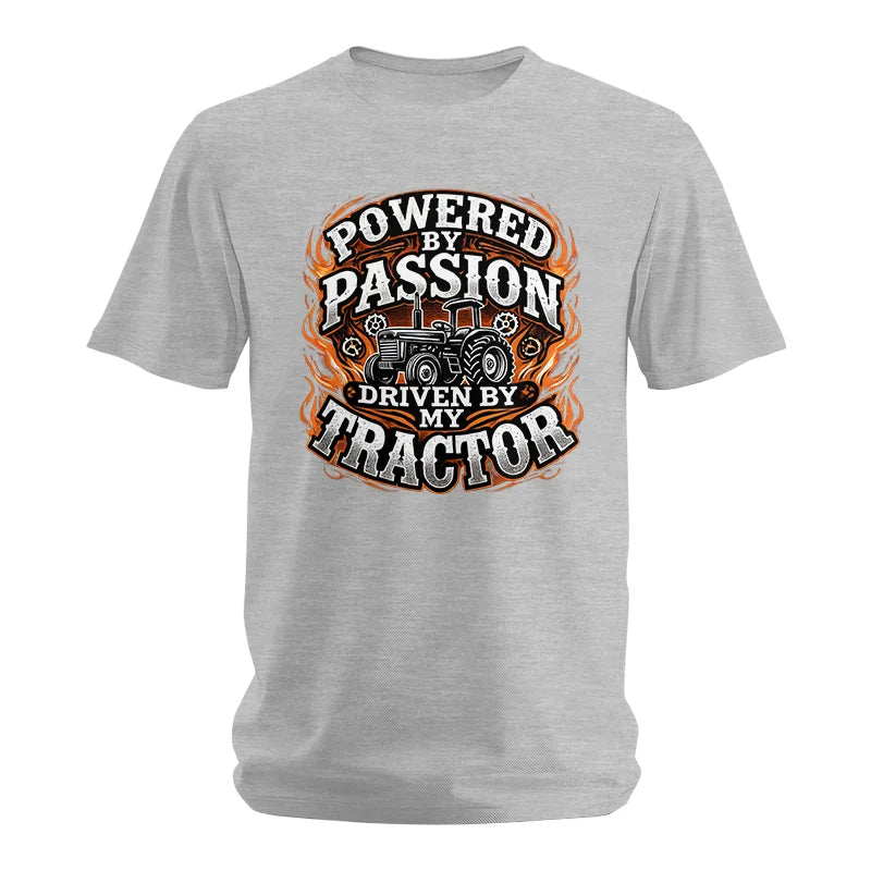 Powered By Passion Driven By My Tractor 5 - Unisex Softstyle T-Shirt