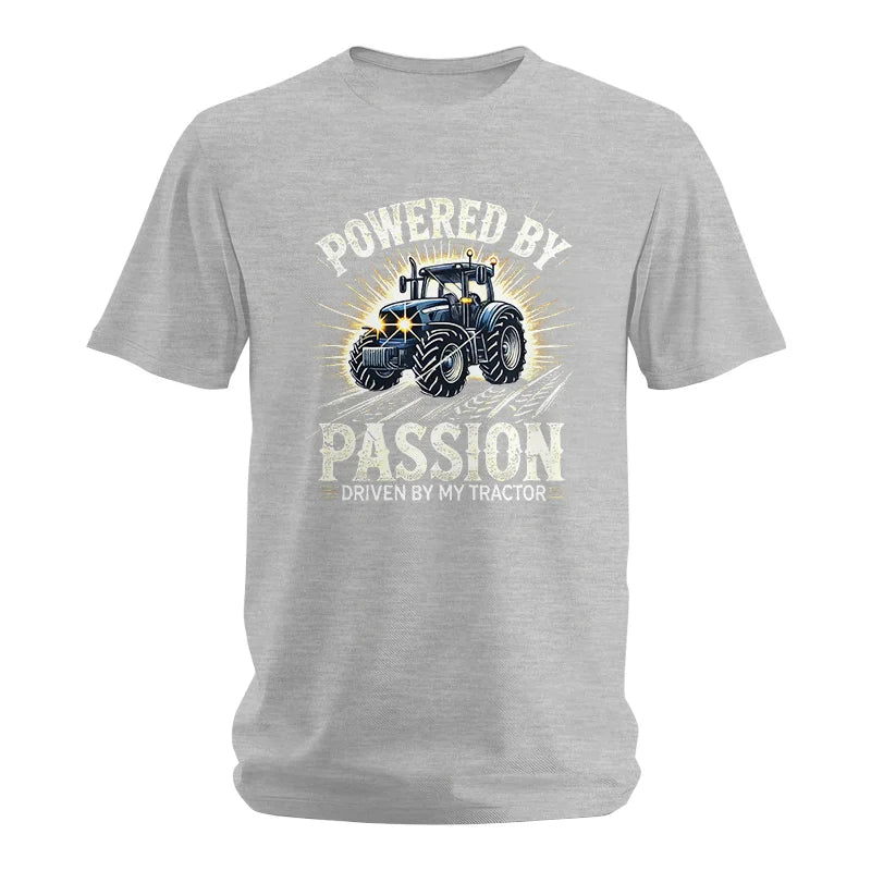 Powered By Passion Driven By My Tractor - Unisex Softstyle T-Shirt