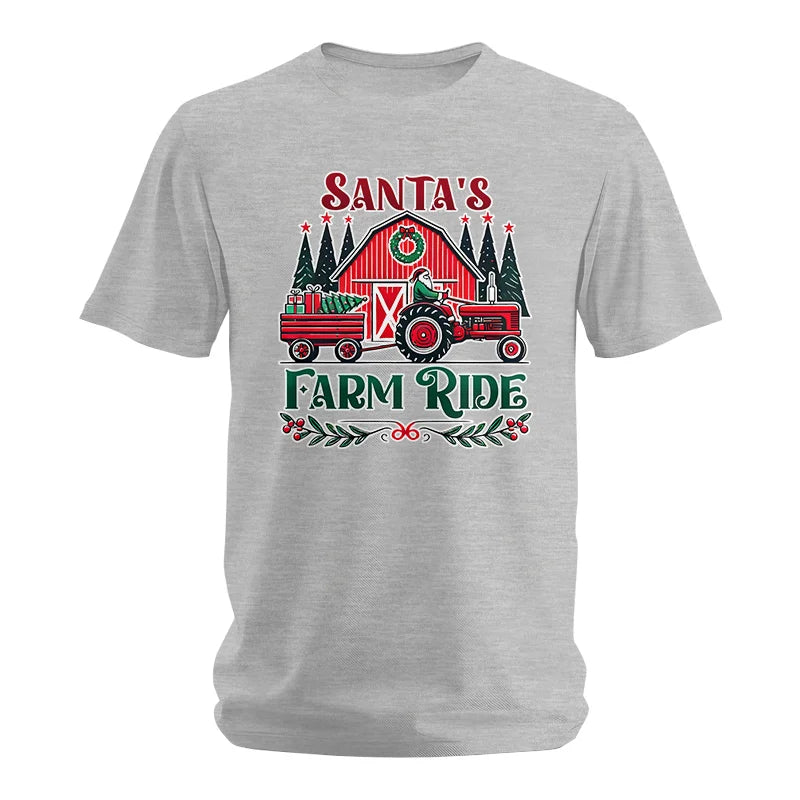 Santa's Farm Ride 1 - Unisex Softstyle T-Shirt