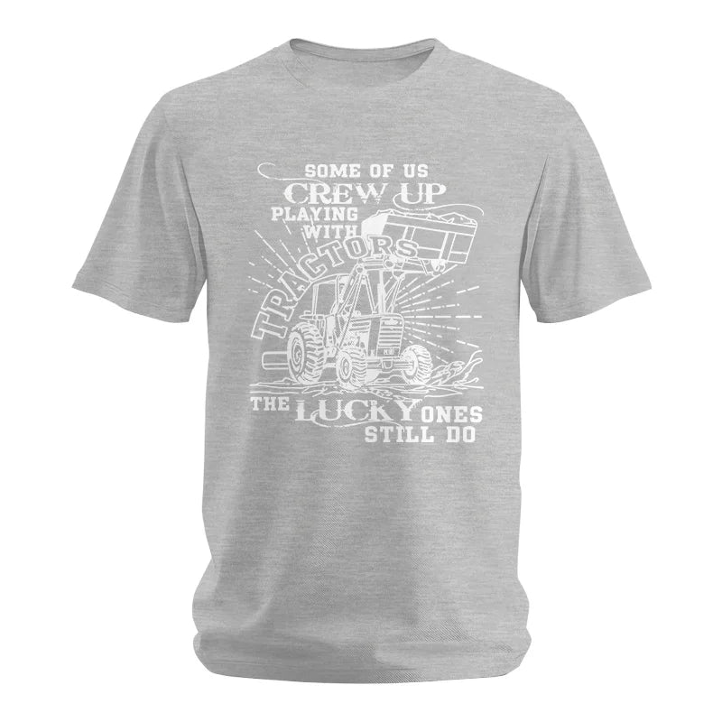 Some Of Us Grew Up Playing With Tractors 1 - Unisex Softstyle T-Shirt