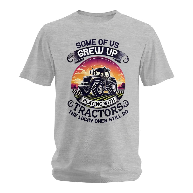 Some Of Us Grew Up Playing With Tractors 4 - Unisex Softstyle T-Shirt