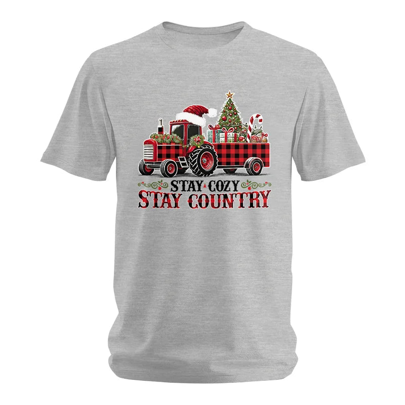 Stay Cozy Stay Country - Unisex Softstyle T-Shirt