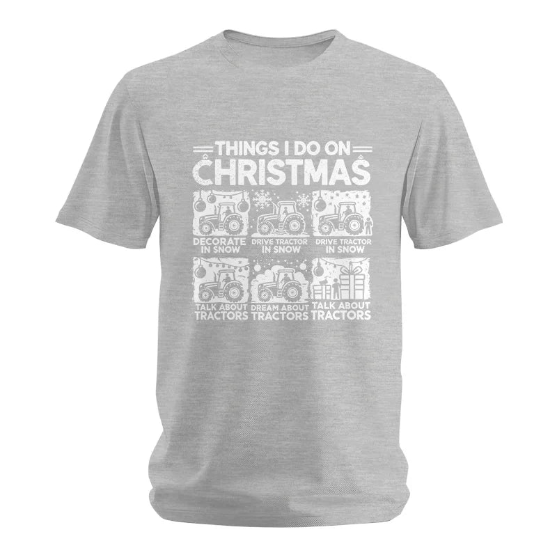 Image of Things I Do On Christmas - Unisex Softstyle T-Shirt