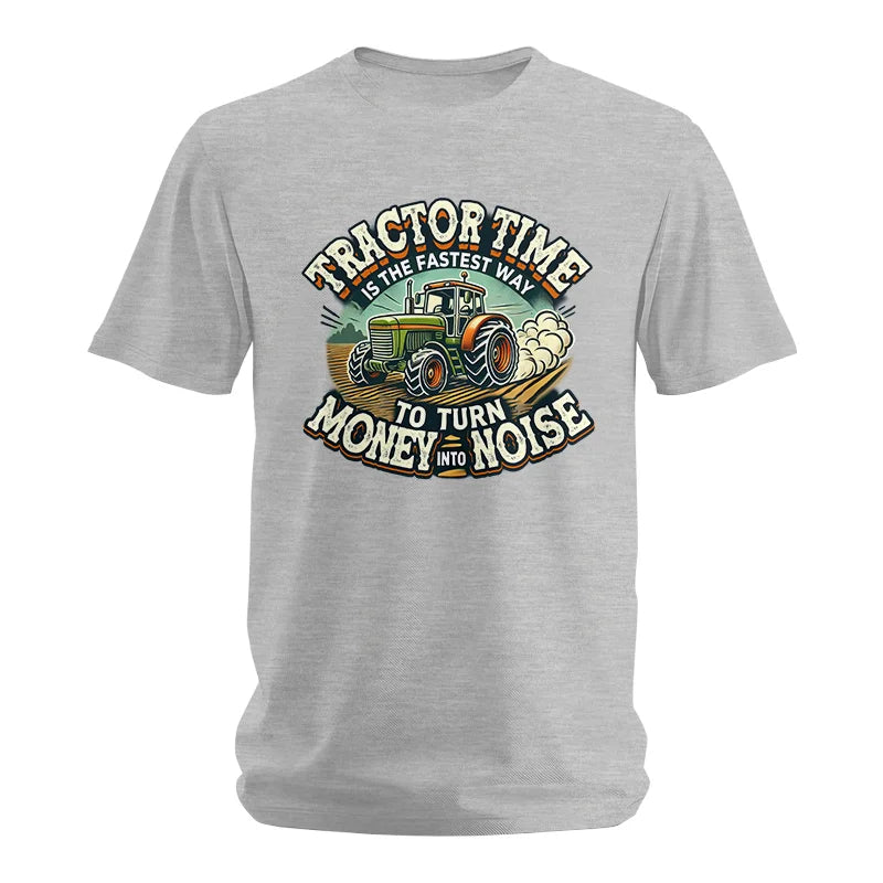 Image of Tractor Time To Turn Money Into Noise - Unisex Softstyle T-Shirt