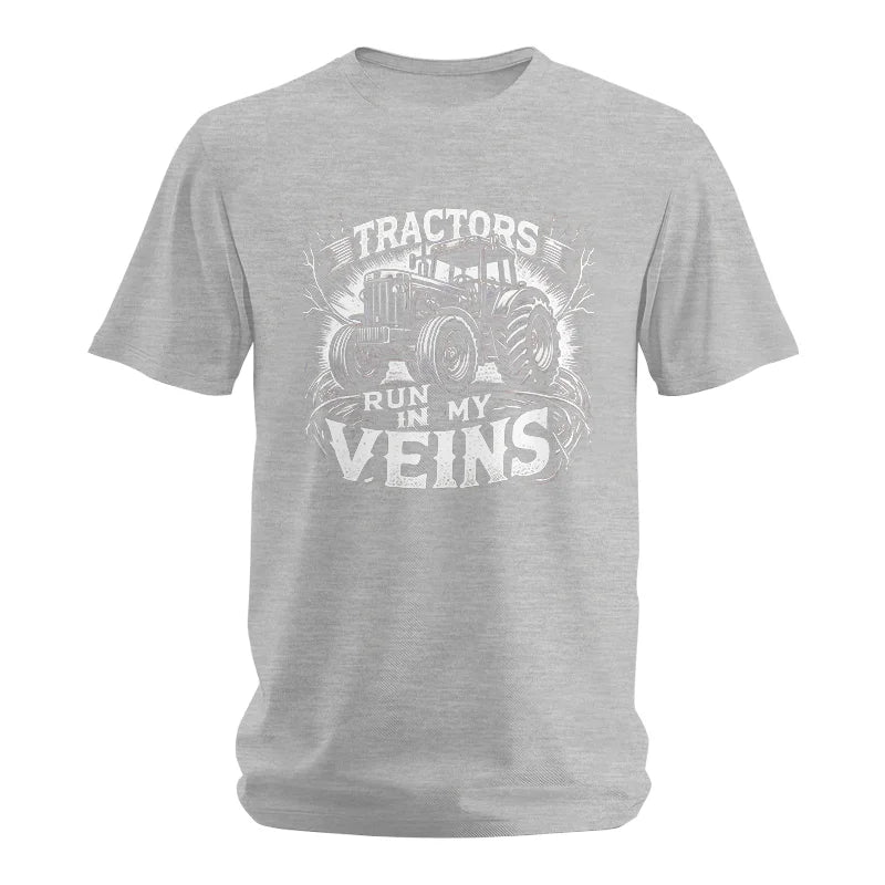 Tractors Run In My Veins - Unisex Softstyle T-Shirt