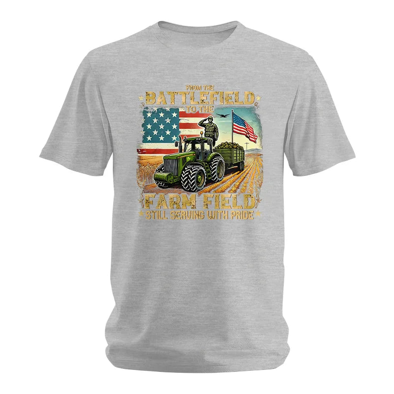 Veteran Farmer From The Battlefield To The Farm Field 2 - Unisex Softstyle T-Shirt