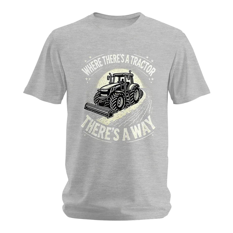 Where There's A Tractor There's A Way 1 - Unisex Softstyle T-Shirt