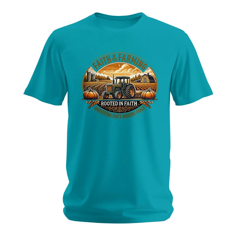 Image of Faith And Farming 1 - Unisex Softstyle T-Shirt