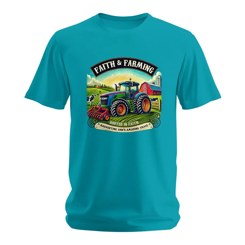 Faith And Farming 2 - Unisex Softstyle T-Shirt