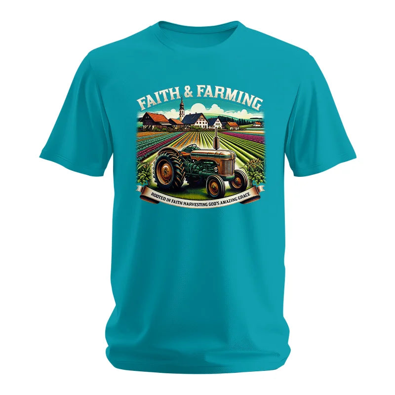 Image of Faith And Farming 4 - Unisex Softstyle T-Shirt