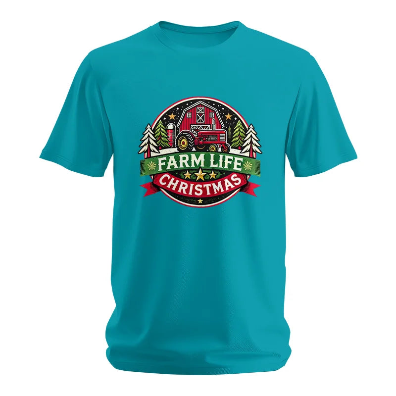 Farm Life Christmas 3 - Unisex Softstyle T-Shirt