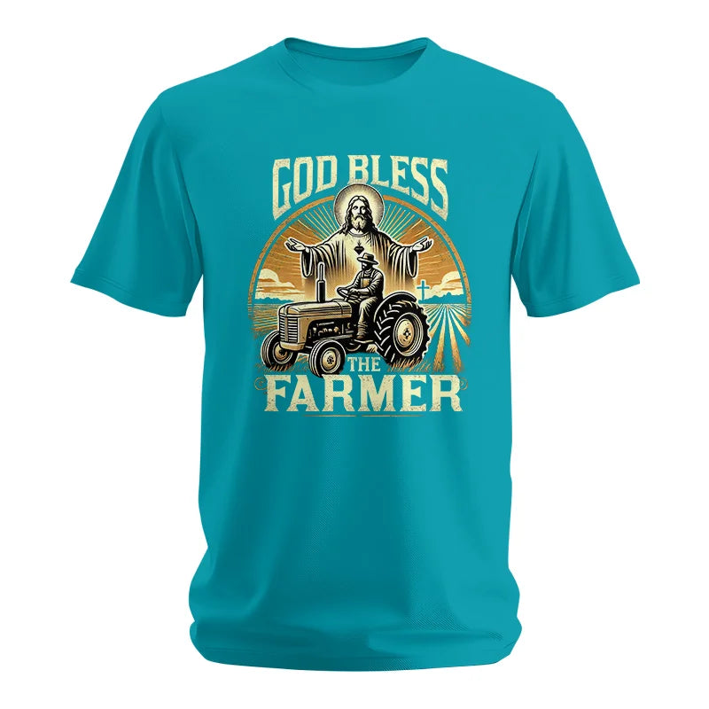 God Bless The Farmer 1 - Unisex Softstyle T-Shirt