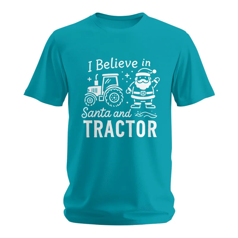 I Believe In Santa And Tractor - Unisex Softstyle T-Shirt