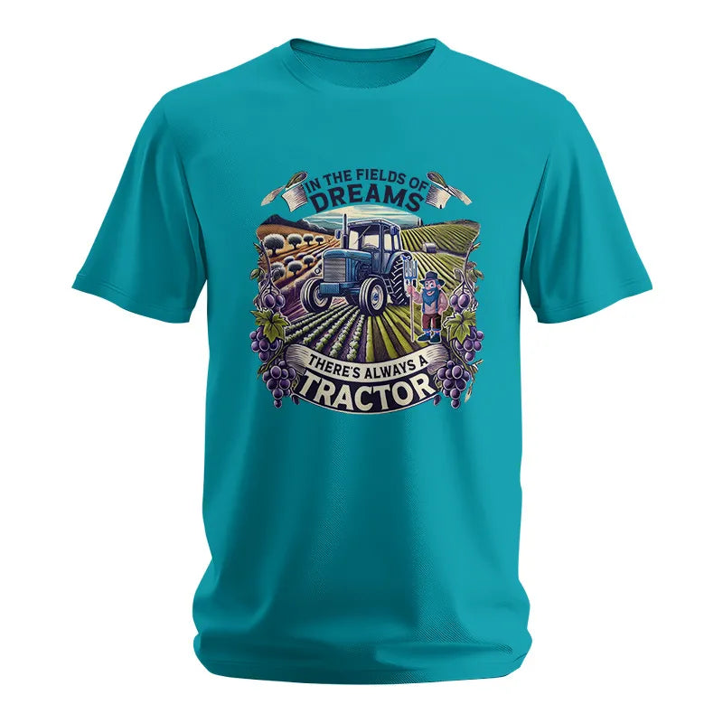 In The Fields Of Dreams There's Always A Tractor 1 - Unisex Softstyle T-Shirt