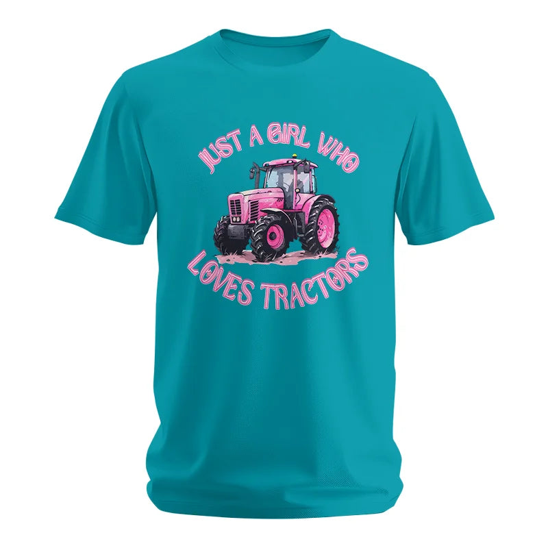 Just A Girl Who Loves Tractors 1 - Unisex Softstyle T-Shirt