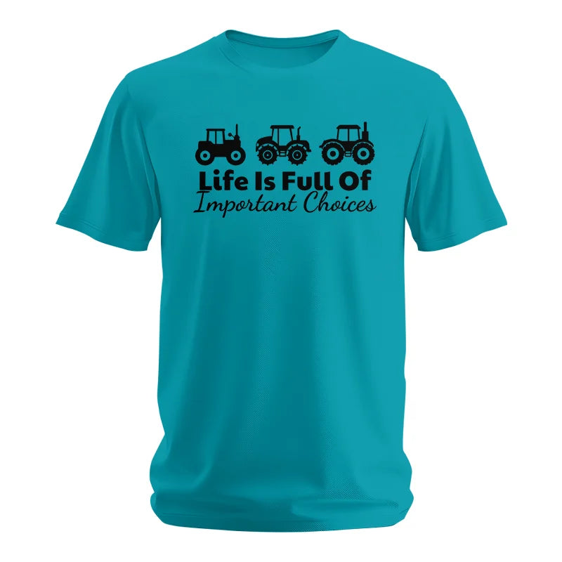 Image of Life Is Full Of Important Choices 19 - Unisex Softstyle T-Shirt