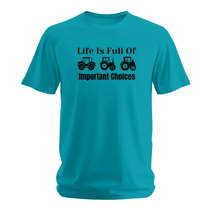 Image of Life Is Full Of Important Choices 22 - Unisex Softstyle T-Shirt