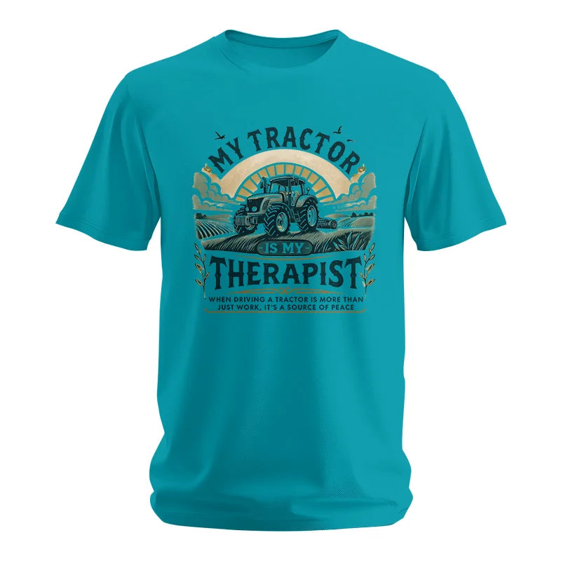 My Tractor Is My Therapist - Unisex Softstyle T-Shirt