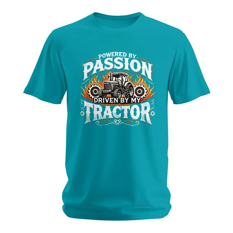 Powered By Passion Driven By My Tractor 1 - Unisex Softstyle T-Shirt