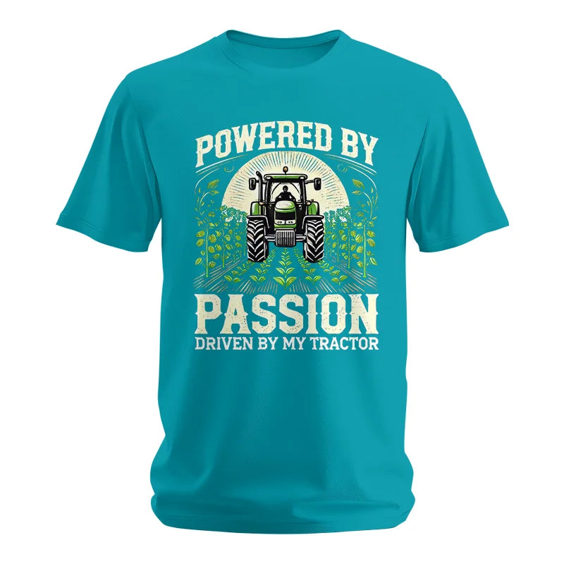 Image of Powered By Passion Driven By My Tractor 3 - Unisex Softstyle T-Shirt