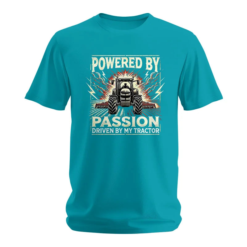 Powered By Passion Driven By My Tractor 4 - Unisex Softstyle T-Shirt