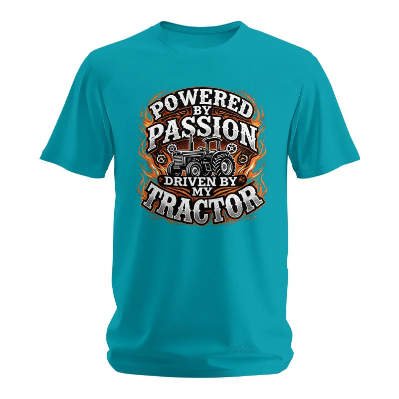 Powered By Passion Driven By My Tractor 5 - Unisex Softstyle T-Shirt