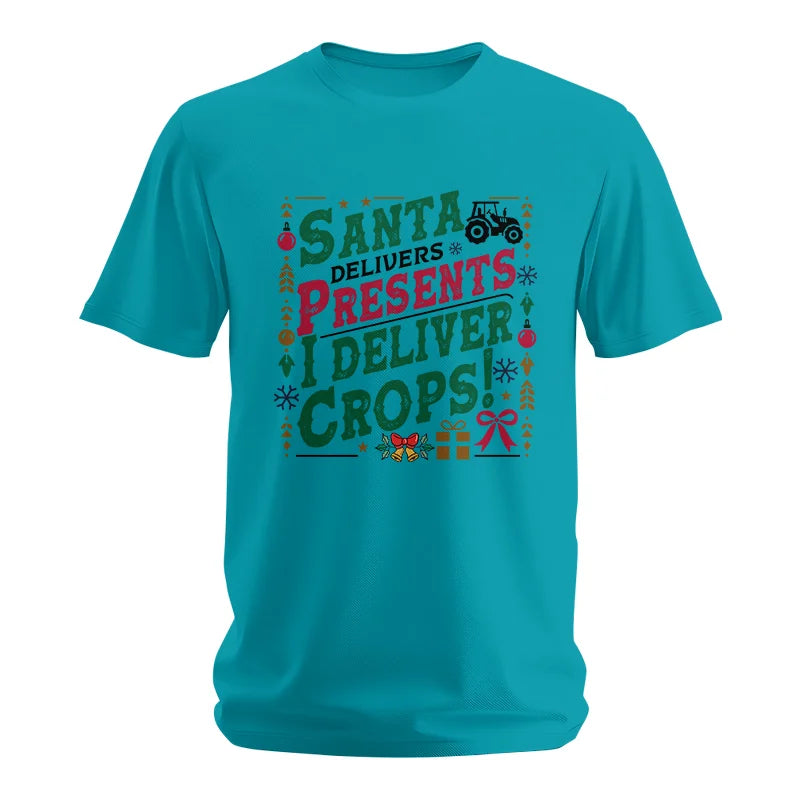 Santa Deliver Present I Deliver Crops! - Unisex Softstyle T-Shirt