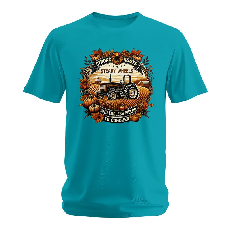 Thanksgiving Farmer Endless Fields To Conquer 1 - Unisex Softstyle T-Shirt