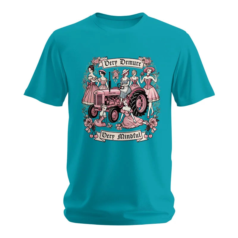 Very Demure Very Mindful Tractor - Unisex Softstyle T-Shirt