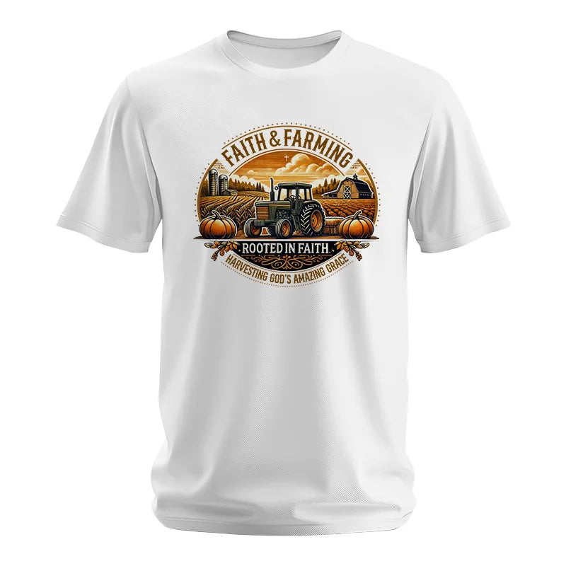 Faith And Farming 1 - Unisex Softstyle T-Shirt