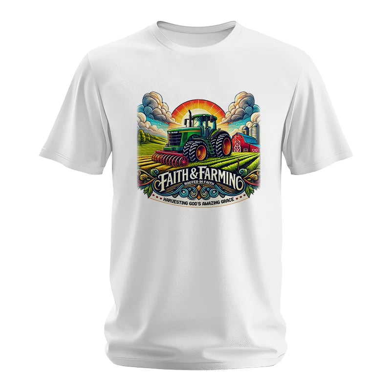 Faith and Farming 5 - Unisex Softstyle T-Shirt