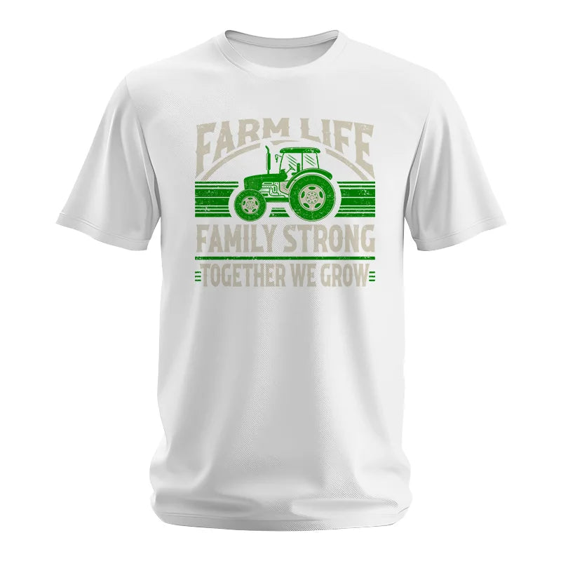 Farm life Family Strong_Together We grow - Unisex Softstyle T-Shirt