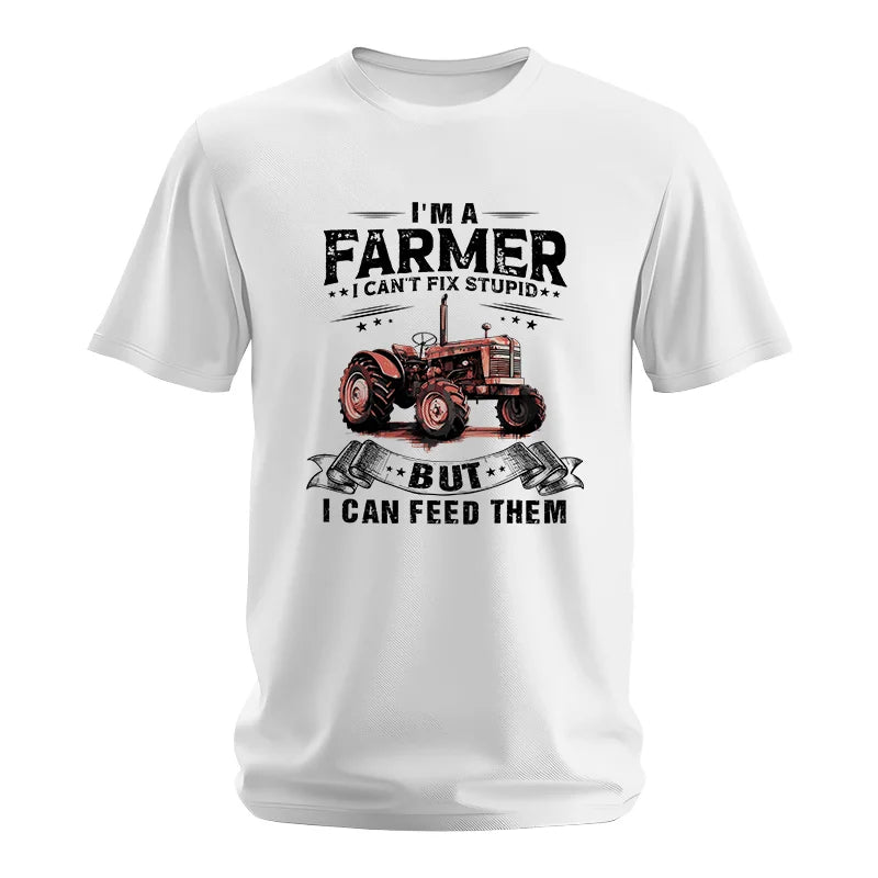 Image of Farmer Can't Fix Stupid - Unisex Softstyle T-Shirt