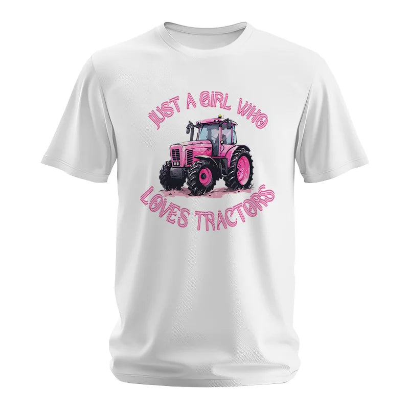 Image of Just A Girl Who Loves Tractors 1 - Unisex Softstyle T-Shirt