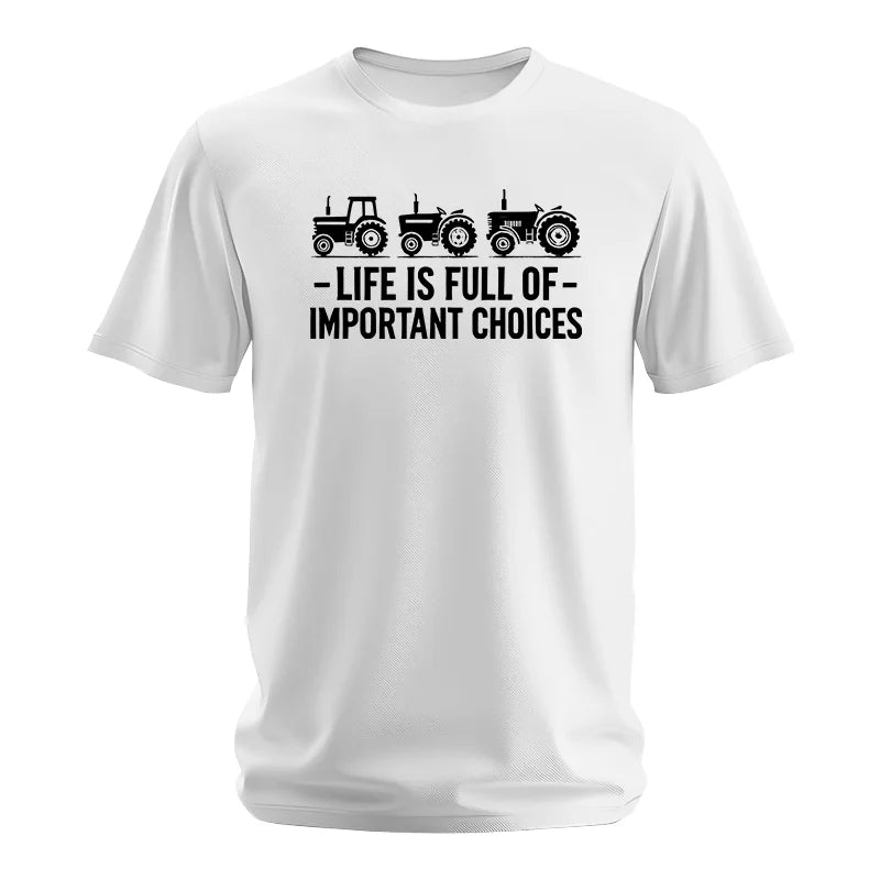 Image of Life Is Full Of Important Choices 21 - Unisex Softstyle T-Shirt